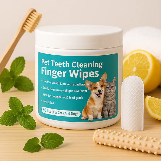 🐾BotanikoPet|Pet Oral or Local Cleaning Finger Wipes