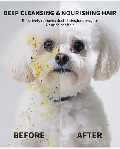 Glove cleaning wipes for pets